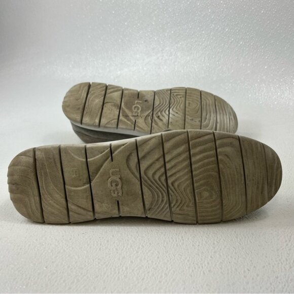 UGG S/N 1006693 Australia Mens Canvas Suede Shoes Insulated Insole Size 9.5 main image 6